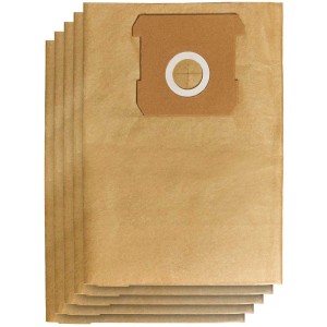 Einhell Sac collecteur de poussière 10L, lot de 5 pour aspirateurs à sec. Sac filtrant en papier.