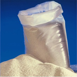 Sac de sable de quartz pour filtre de piscine, granulométrie 04/08.