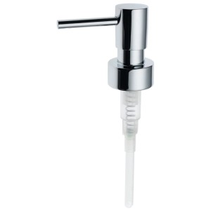 Pompe de remplacement Diaqua Quinto/Oslo, plastique chromé pour accessoires de salle de bain.
