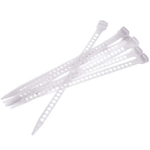 Boucles de fixation transparentes, 25 pièces, pour tapis PVC, accessoires pour la construction de clôtures et l'intimité.