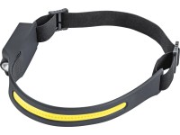 LED-Kopfleuchte aufladbar Schwarz 1 + 3 W / 400 lm LED-Kopfleuchte aufladbar Schwarz 1 + 3 W / 400 lm