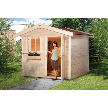 OBI HolzGartenhaus Bozen B 240 x 235 cm kaufen bei OBI