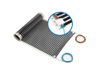 Perobe Fussbodenheizung elektrische Fussbodentemperierungsfolie 1,5 m²