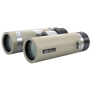 Goview Fernglas Zoomr 10x34, braunes Magnesiumgehäuse für Natur- und Kameraüberwachung.
