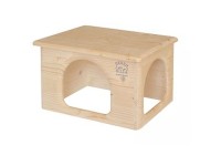 Casetta per piccoli animali legno naturale (H x L x P) 21 x 31 x 19 cm