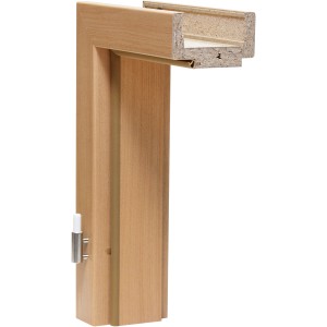 Telaio porta decoro faggio, 61x198,5x27 cm, per sinistra e destra, certificato FSC®.