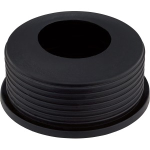 Manchon en caoutchouc HT noir (32/50 mm) pour joints de siphon, reliant siphon et tuyau.