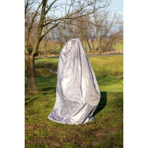 Copertura protettiva Acamp per sedia sospesa, Ø110x200cm, impermeabile e antistrappo.