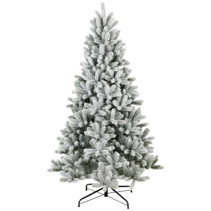 Kunsttanne Nagano mit Kunstschnee Weiss Ø 108 cm / Höhe 180 cm