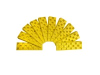 Roro Montagekeile PVC Gelb 10 Stk.