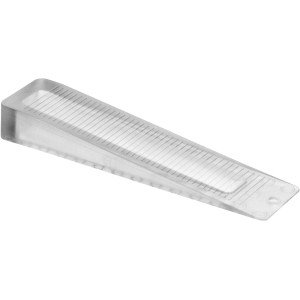 Cuneo fermaporta Burg Wächter TKL 2016 T, fermaporta in plastica trasparente, lungo 160 mm.