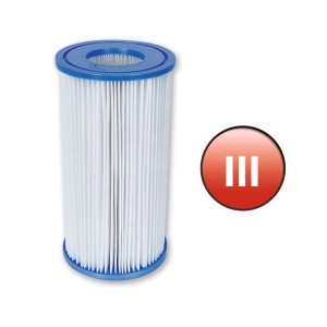 Cartuccia filtro universale Bestway, tipo III, per piscine con pompa da 5.678 l/h.