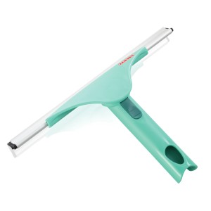 Leifheit Window Slider M tergivetro, verde menta, con Click-System per la pulizia.
