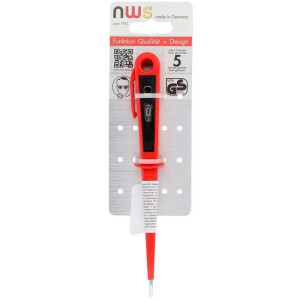 Testeur de tension, 230 mm, rouge et noir, pour tester la tension alternative, testé VDE-GS.