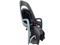 Hamax Kinderfahrradsitz Caress Gepäckträgermontage Grau-Weiss-Mint