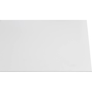 Lastra in plastica bianca Guttagliss Hobbycolor, 50x150cm, ideale per bricolage e modellismo.