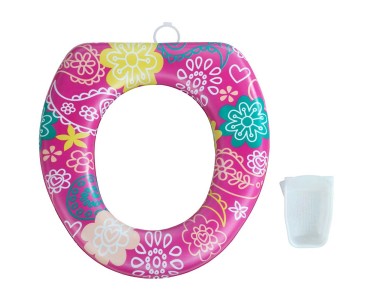 Wenko Sedile WC morbido Baby in plastica multicolore