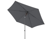 Doppler Mittelmastschirm myZone Push Up Anthrazit Ø 300 cm