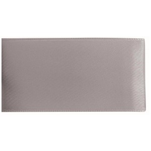 Nastro di raso grigio chiaro, larghezza 3 mm, lunghezza 10 m, ideale per artigianato e decorazioni.