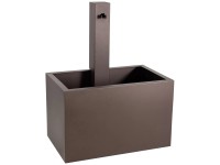 Nouvel Metallbrunnen Variabile Metall Rostfarben (HxBxT) 100 x 80 x 50 cm