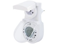 Timer GoldLine Digital mit Dämmerungssensor 9 Schaltprogrammen IP21