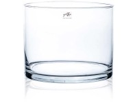 Sandra Rich Glasvase Cyli Klar Ø 25 cm / Höhe 20 cm