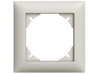 Feller Unterputz-Abdeckrahmen EdizioDue Hellgrau Gr. 1 Feller Unterputz-Abdeckrahmen EdizioDue Hellgrau Gr. 1