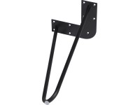 Bankgestell Hairpin Schwarz (HxB) 420 x 180 mm / 4 Stk.