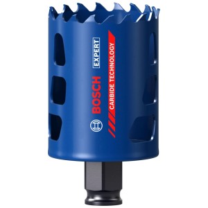 Scie cloche Bosch Expert Multi Material bleue Ø 51mm pour bois, pierre, métal.