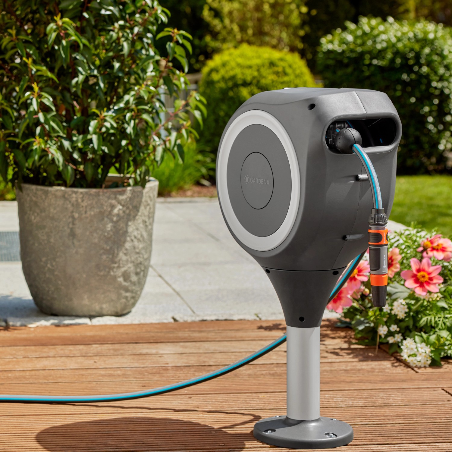 Gardena TerrassenSchlauchbox RollUp S Schlauch 15 m kaufen bei OBI