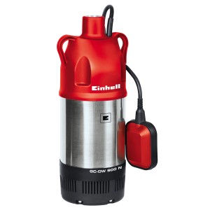 Pompe immergée Einhell GC-DE 900 N en acier inoxydable avec interrupteur à flotteur pour eau claire.