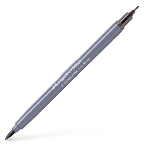 Faber-Castell Goldfaber Aqua Dual Marker Gris Froid IV 233, feutre à double pointe.