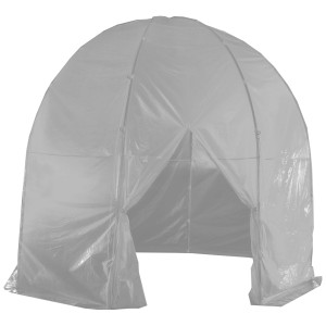 Colibri Premium Serra per palme Bianco XXL, Ø 380cm, Altezza 350cm, incl. pellicola. Serra per palme.