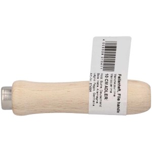 Manche en bois de hêtre de 10 cm pour lime. Outil pour rabots et ciseaux à bois.