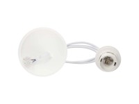 Lampenpendel E27 Weiss Länge 1 m