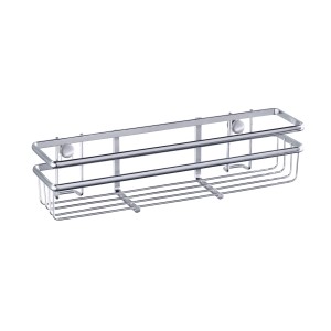 Étagère à épices chromée Wenko Style Silver Shiny pour cuisine, 30x7cm.