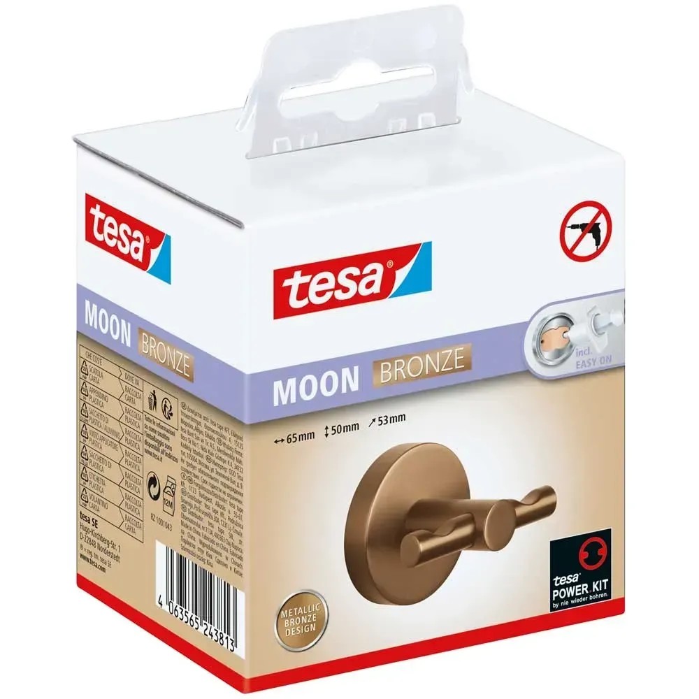 Moen Vale – Gancio Porta Accappatoio DN4403CH, Nichel Spazzolato, Lega Di Zinco