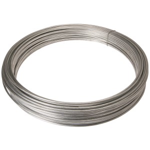 Fil de fer galvanisé Conacord, Ø 3,8 mm x 50 m, pour travaux manuels et décoration.
