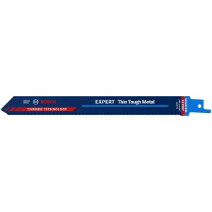 Lame de scie sabre Bosch Expert Thin Tough Metal S1022EHM pour métal fin.
