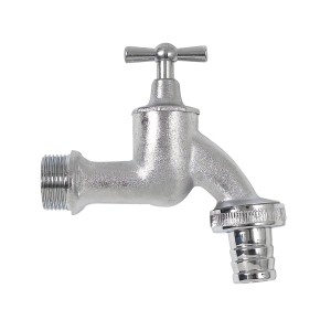 Rubinetto cromato Garantia, 20 mm (3/4 di pollice) per serbatoi di acqua piovana.