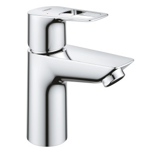 Mitigeur de lavabo Grohe Start Loop S brillant avec fonction LowFlow pour vasques.