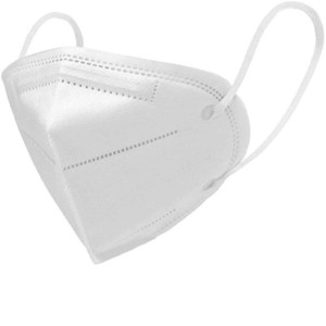 Masque de protection FFP2 blanc, lot de 10, pour la protection respiratoire.