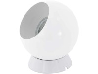 Eglo LED-Tischleuchte Petto 1 x GU10 Stahl Weiss 3 W