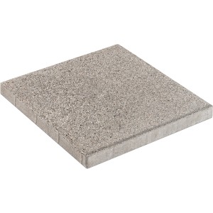 Diephaus Aguna, lastra per terrazza, grigia, 40x40 cm, sabbiata con fine effetto ghiaia.