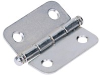 Zierscharnier Stahl vermessingt 50 x 40 mm / 2 Stk.