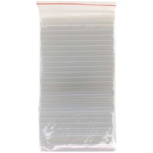 Recharges pour pistolet à colle chaude Mini, 7,5x100mm, 100 pièces dans un sachet transparent.
