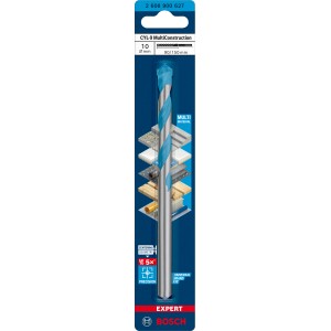 Foret universel Bosch Expert Multi Construction, 10 mm, pour divers matériaux.