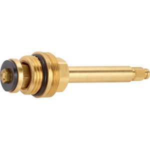 Tête de robinet en laiton Ø 21 mm (G 1/2), pièce de rechange pour robinets encastrés pour la régulation de l'eau.