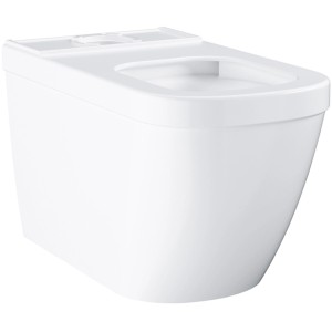 Grohe Euro Ceramic WC au sol, sans bride, PureGuard, blanc. WC sur pied pour salles de bains modernes.