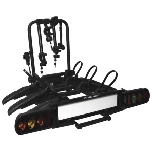Porte-vélos d'attelage Fischer UltraLine Evo 3, pour 3 vélos ou vélos électriques.